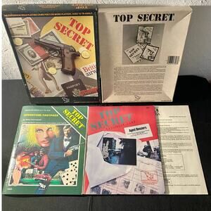 1983 Top Secret Module TS 004 Operation: Fast Past & Agent Dossiers (TS 001 Box)